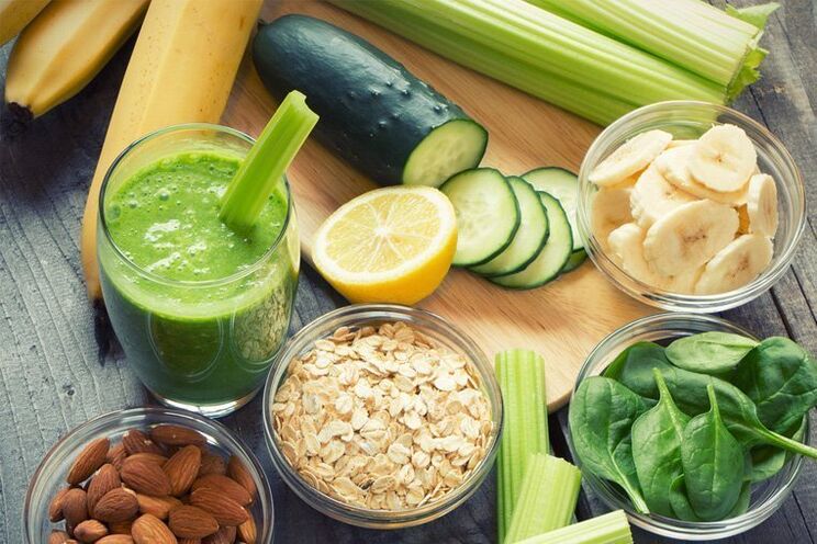 Frutas y verduras con buena nutrición